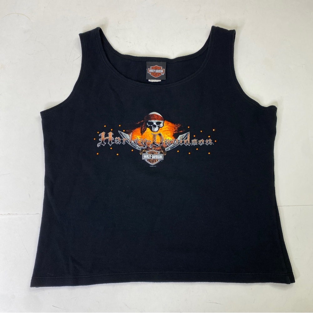 Harley Davidson Nassau Bahamas Women's Tank Top Size Large